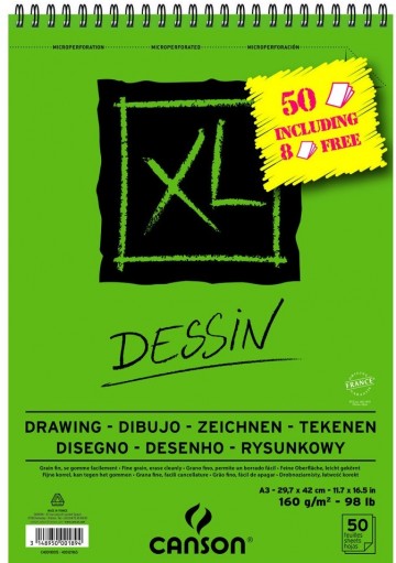 2253 canson xl dessin tekenpapier a3