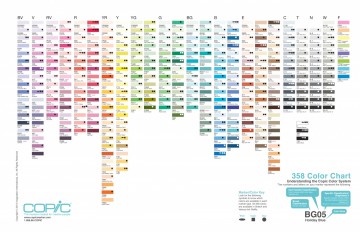 2314 copic kleurenkaart