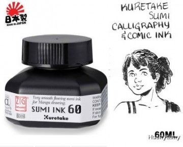 2403 zig kuretake sumi inkt 60