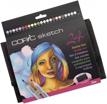 2433 copic sketch 24 starterset