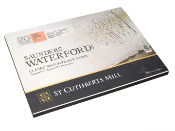 2434 st cuthberts mill saunders waterford hot pressed aquarelpapier 31x23 high white