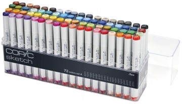 2464 copic sketch 72 stuks set a