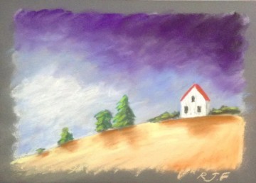 2501 40 pastels landscape