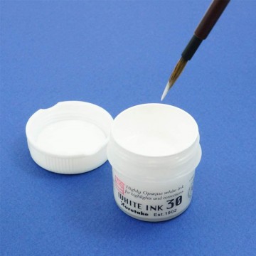 2529 kuretake supperdekkende witte inkt