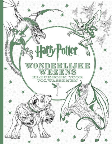2650 kleurboek harry potter wonderlijke wezens