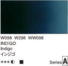 2664 098 holbein artist watercolour indigo tube 5 ml