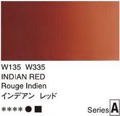 2664 135 holbein artist watercolour indian red tube 5 ml