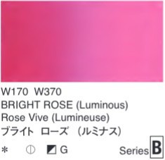 2664 170 holbein artist watercolour bright rose tube 5 ml