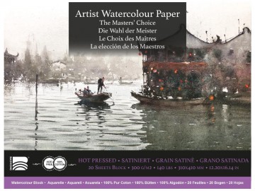 2679 baohong aquarelpapier hotpressed