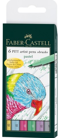 2686 faber castell pitt artist pens set 6