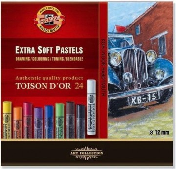 2693 koh i noor extra soft pastels 24