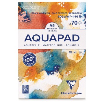 2703 clairefontaine goldline aquarelpapier