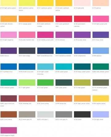 2740 kleurenkaart goldfaber aqua