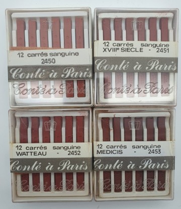 2756 conte harde pastels sanguine