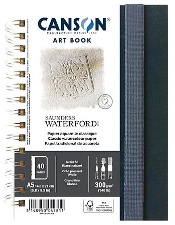 2878 saunders waterford aquarelboek