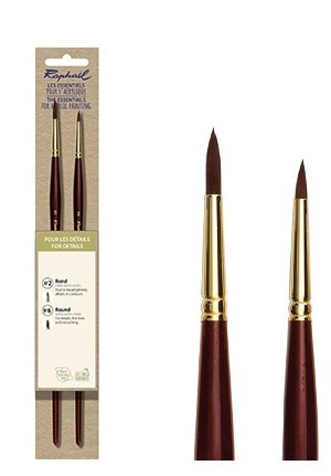 2896 raphael les essentials 2 penselen