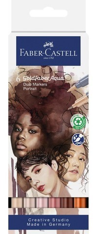 2903 faber castell goldfaber aqua 6 dual markers