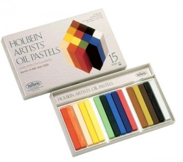 2907 holbein artist 15 oliepastels 2