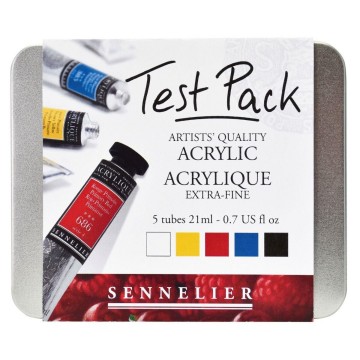 2944 sennelier testpack acrylverf