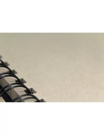 2985artgecko shady spiraal schetsboek a4 portret 220gr 35 vel bruin3