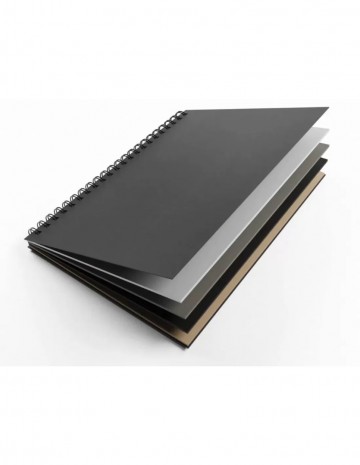 2986artgecko shady spiraal schetsboek a4 portret 220gr 40 vel multi2
