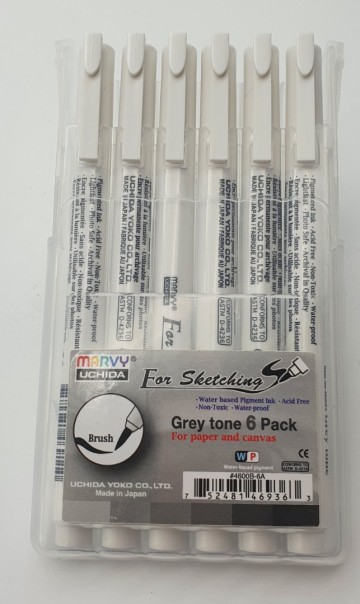 2995 marvy uchida grijstinten  2