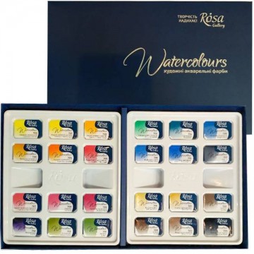 3004 rosa gallery aquarelverf 24 nappen
