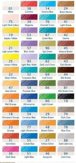 3023 bruynzeel design pastel 48 kleurenkaart