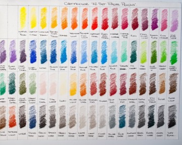3098 3 cretacolor kleurenkaart pastelpotloden 0