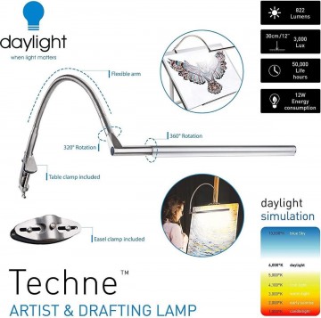 3129 2 daylight techne daglichtlamp