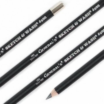 3193 generals sketch and wash grafietpotlood