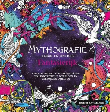 3204 kleurboek mythografie fantasierijk