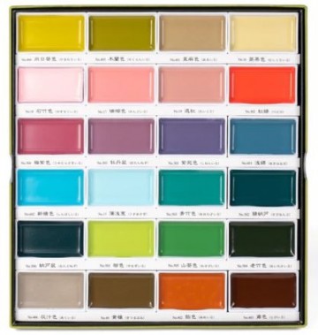 3213 kuretake gansai tambi 24 nieuw