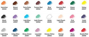 3243 1 prismacolor col erase kleurenkaart