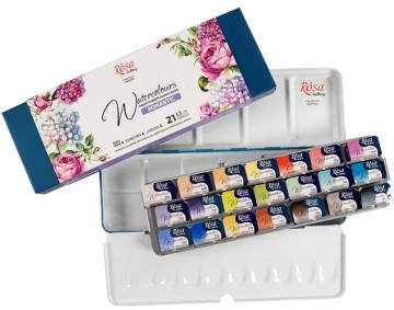 3256 rosa aquarelverf 21 romantic 2