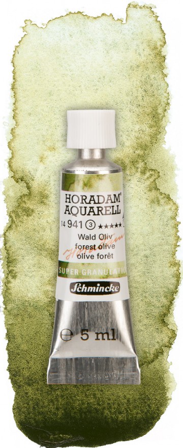 3298 schmincke supergranulerende aquarelverf forest olive