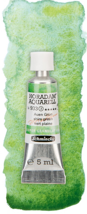 3298 schmincke supergranulerende aquarelverf shire green