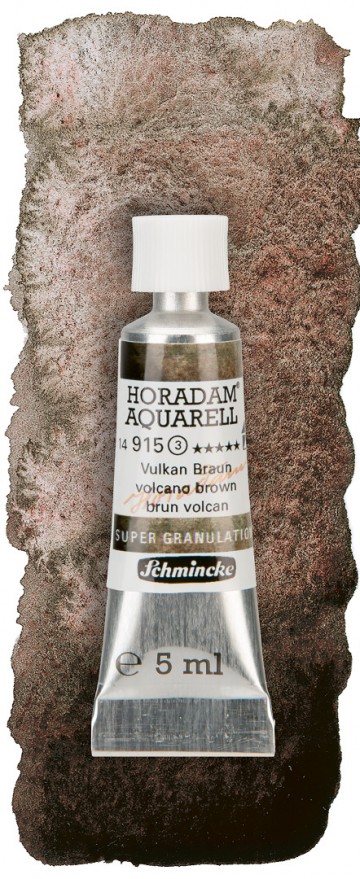 3298 schmincke supergranulerende aquarelverf vulcano brown