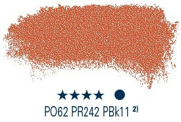3306 042 schmincke pastel permanent red b