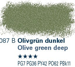3306 087 schmincke pastel olive green deep b