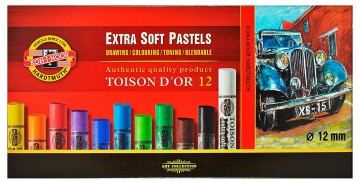 3317 kohinoor extra soft pastels