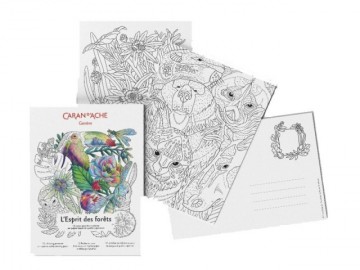 3349 caran dache 12 kleurkaarten