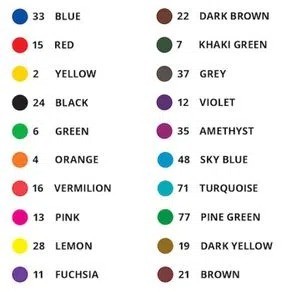 3381 2 emott kleurenkaart 1