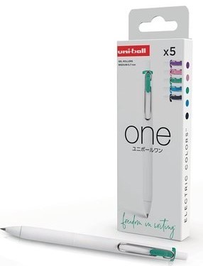 3395 uniball one gelpen electric colors 2