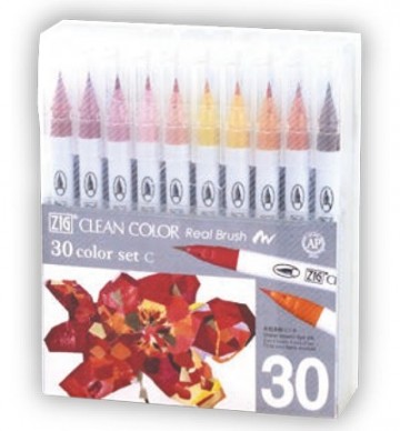3472zig clean color real brush markers 30 new colours