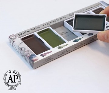 3485 kuretake gansai tambi graphite colors