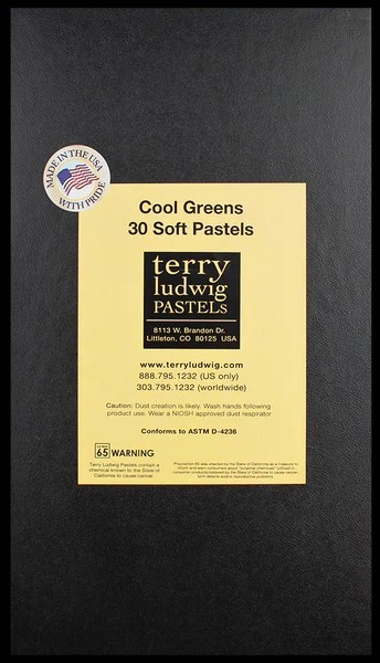 3493 terry ludwig 30 pastels cool greens