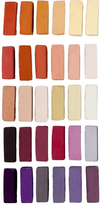 3495 1 terry ludwig 30 pastels red rocks