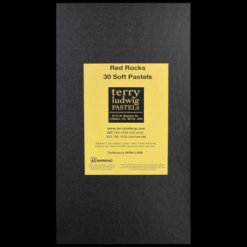 3495 terry ludwig 30 pastels red rocks