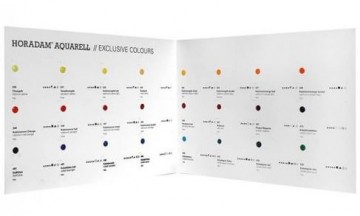 3508 schmincke horadam aquarell dotcard farbkarte 24 exclusive colours2